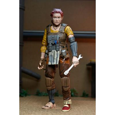 Tortugas Ninja (The Last Ronin The Lost Years) Figura Synja Grammy April with Baby Yi & Moja 18 cm