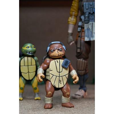 Tortugas Ninja (The Last Ronin The Lost Years) Figura Synja Grammy April with Baby Yi & Moja 18 cm
