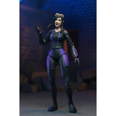 Tortugas Ninja (The Last Ronin The Lost Years) Figura Casey Marie with Last Ronin Motorcycle 18 cm