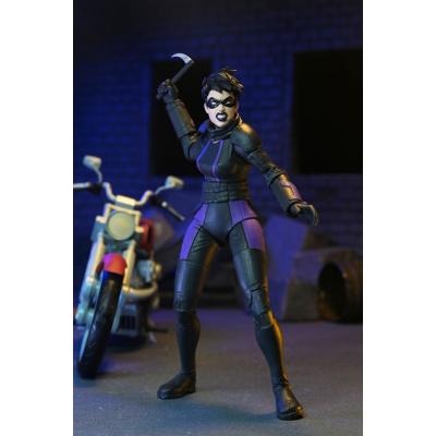 Tortugas Ninja (The Last Ronin The Lost Years) Figura Casey Marie with Last Ronin Motorcycle 18 cm
