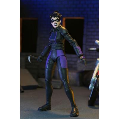 Tortugas Ninja (The Last Ronin The Lost Years) Figura Casey Marie with Last Ronin Motorcycle 18 cm