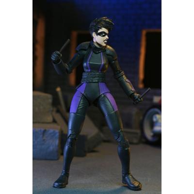 Tortugas Ninja (The Last Ronin The Lost Years) Figura Casey Marie with Last Ronin Motorcycle 18 cm