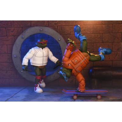 Tortugas Ninja (Cartoon) Figura Punk Leo and Punk Raph 2 Pack 18 cm