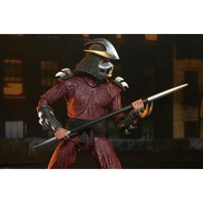 Tortugas Ninja (1990 Movie) Figura Roof Top Battle Shredder vs Leo 18 cm