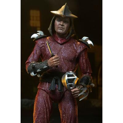 Tortugas Ninja (1990 Movie) Figura Roof Top Battle Shredder vs Leo 18 cm
