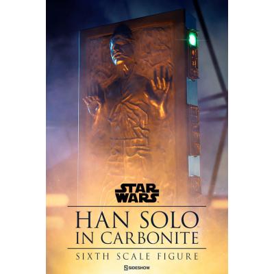 Star Wars Figura 1/6 Han Solo en Carbonita 38 cm