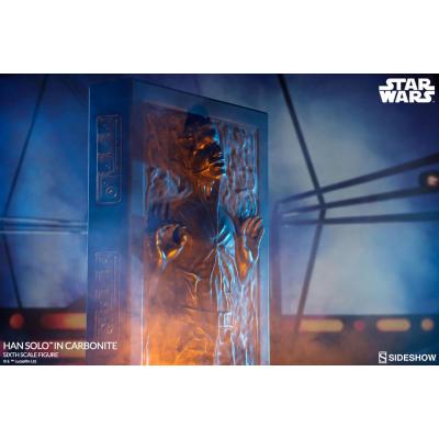 Star Wars Figura 1/6 Han Solo en Carbonita 38 cm