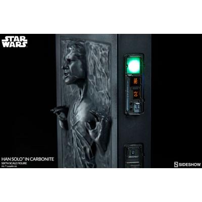 Star Wars Figura 1/6 Han Solo en Carbonita 38 cm