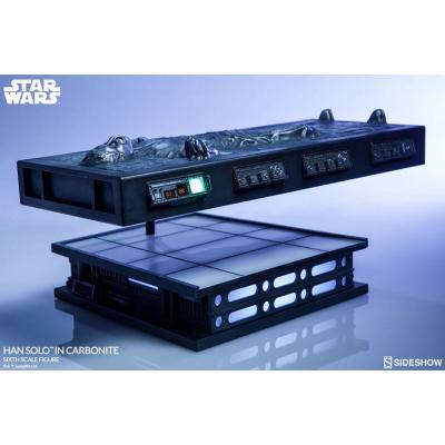 Star Wars Figura 1/6 Han Solo en Carbonita 38 cm