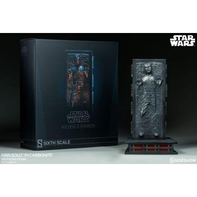 Star Wars Figura 1/6 Han Solo en Carbonita 38 cm