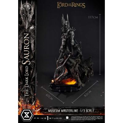El Señor de los Anillos Estatua Museum Masterline Series 1/3 The Dark Lord Sauron 117 cm