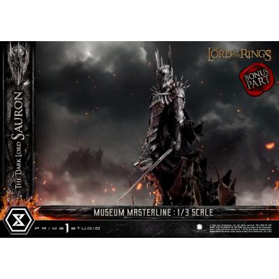 El Señor de los Anillos Estatua Museum Masterline Series 1/3 The Dark Lord Sauron Bonus Version 117 cm