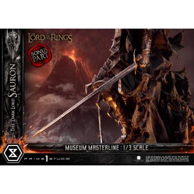 El Señor de los Anillos Estatua Museum Masterline Series 1/3 The Dark Lord Sauron Bonus Version 117 cm