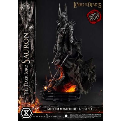 El Señor de los Anillos Estatua Museum Masterline Series 1/3 The Dark Lord Sauron Bonus Version 117 cm