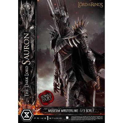 El Señor de los Anillos Estatua Museum Masterline Series 1/3 The Dark Lord Sauron Bonus Version 117 cm