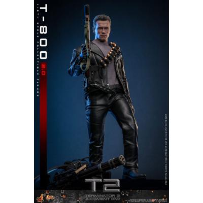 Terminator 2 Figura 1/6 Movie Masterpiece T-800 Battle 2.0 32 cm