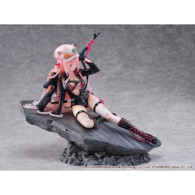 Girls' Frontline Estatua PVC SHIBUYA SCRAMBLE FIGURE 1/7 UKM-2000 Gale Lightning -Wounded Ver.- 20 cm