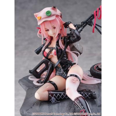 Girls' Frontline Estatua PVC SHIBUYA SCRAMBLE FIGURE 1/7 UKM-2000 Gale Lightning -Wounded Ver.- 20 cm