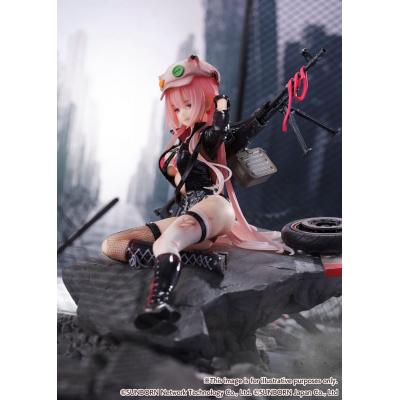 Girls' Frontline Estatua PVC SHIBUYA SCRAMBLE FIGURE 1/7 UKM-2000 Gale Lightning -Wounded Ver.- 20 cm
