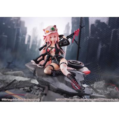 Girls' Frontline Estatua PVC SHIBUYA SCRAMBLE FIGURE 1/7 UKM-2000 Gale Lightning -Wounded Ver.- 20 cm