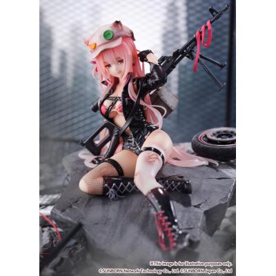 Girls' Frontline Estatua PVC SHIBUYA SCRAMBLE FIGURE 1/7 UKM-2000 Gale Lightning -Wounded Ver.- 20 cm