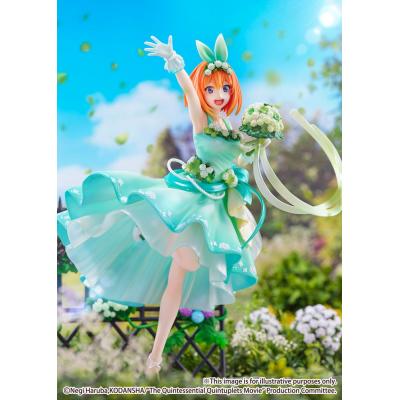 The Quintessential Quintuplets: The Movie Estatua PVC 1/7 Yotsuba Nakano Floral Dress Ver. 26 cm