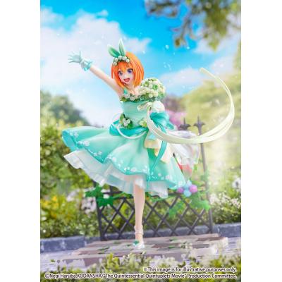 The Quintessential Quintuplets: The Movie Estatua PVC 1/7 Yotsuba Nakano Floral Dress Ver. 26 cm