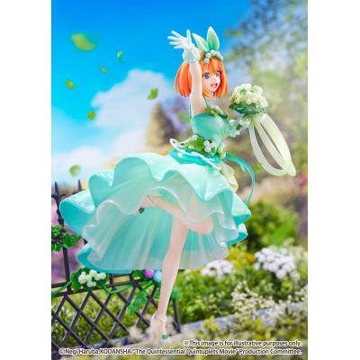 The Quintessential Quintuplets: The Movie Estatua PVC 1/7 Yotsuba Nakano Floral Dress Ver. 26 cm