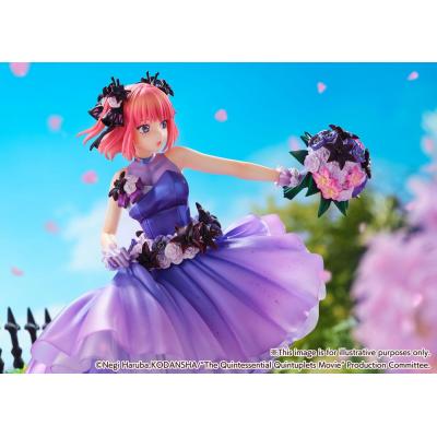 The Quintessential Quintuplets: The Movie Estatua PVC 1/7 Nino Nakano Floral Dress Ver. 25 cm