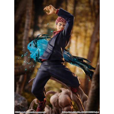 Jujutsu Kaisen Estatua PVC SHIBUYA SCRAMBLE FIGURE 1/7 Yuji Itadori 31 cm