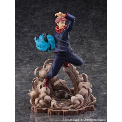 Jujutsu Kaisen Estatua PVC SHIBUYA SCRAMBLE FIGURE 1/7 Yuji Itadori 31 cm
