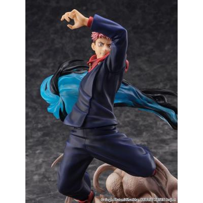 Jujutsu Kaisen Estatua PVC SHIBUYA SCRAMBLE FIGURE 1/7 Yuji Itadori 31 cm