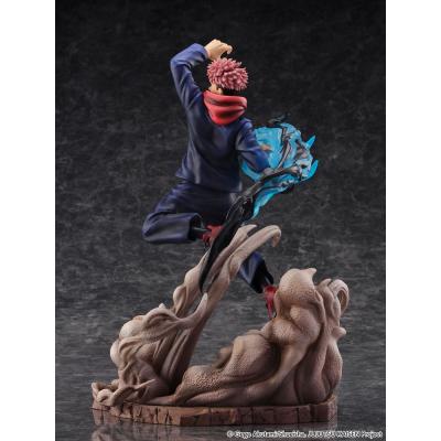 Jujutsu Kaisen Estatua PVC SHIBUYA SCRAMBLE FIGURE 1/7 Yuji Itadori 31 cm