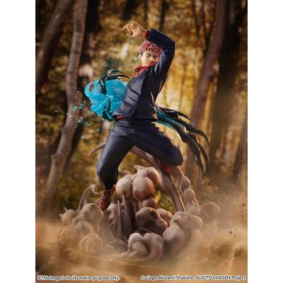 Jujutsu Kaisen Estatua PVC SHIBUYA SCRAMBLE FIGURE 1/7 Yuji Itadori 31 cm