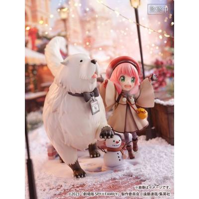 Spy x Family The Movie: Code White Estatua PVC SHIBUYA SCRAMBLE FIGURE 1/7 Anya Forger & Bond Forger 20 cm