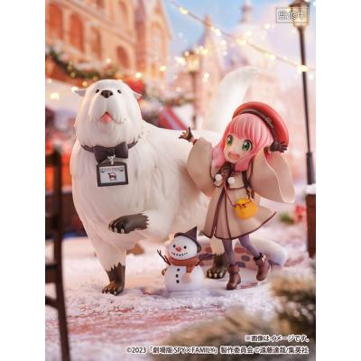 Spy x Family The Movie: Code White Estatua PVC SHIBUYA SCRAMBLE FIGURE 1/7 Anya Forger & Bond Forger 20 cm