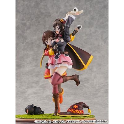 Konosuba: God's Blessing on This Wonderful World! Estatua PVC SHIBUYA SCRAMBLE FIGURE 1/6 Megumin & Yunyun Futari wa Otomodachi 
