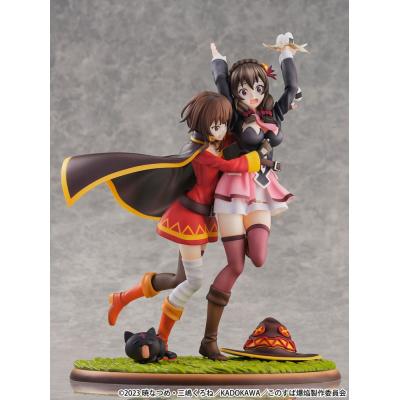Konosuba: God's Blessing on This Wonderful World! Estatua PVC SHIBUYA SCRAMBLE FIGURE 1/6 Megumin & Yunyun Futari wa Otomodachi 