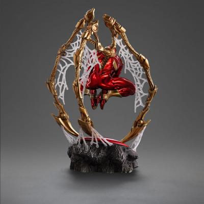 Marvel Estatua Art Scale Deluxe 1/10 Spider-man Iron Armor Comics (CCXP Exclusive 2024) 24 cm
