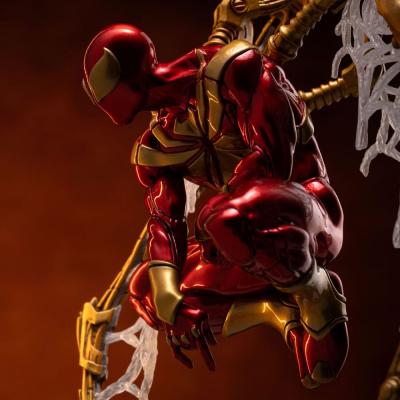 Marvel Estatua Art Scale Deluxe 1/10 Spider-man Iron Armor Comics (CCXP Exclusive 2024) 24 cm