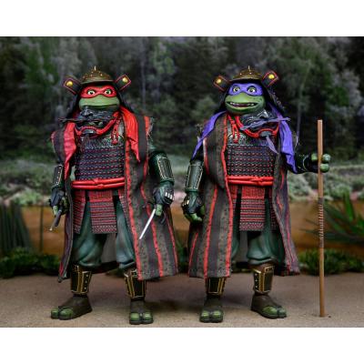 TMNT II: The Secret of the Ooze 2-Pack Figuras Donatello & Raphael 18 cm