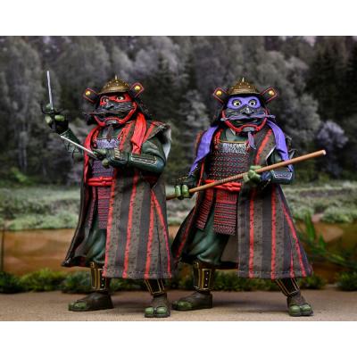 TMNT II: The Secret of the Ooze 2-Pack Figuras Donatello & Raphael 18 cm