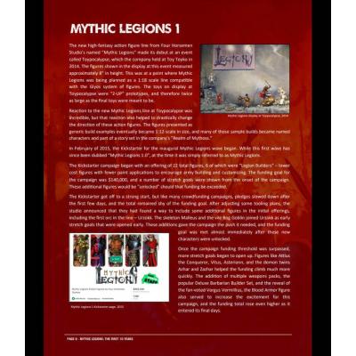 Mythic Legions: The First 10 Year Libro Hardcover *INGLÉS*