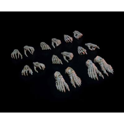 Mythic Legions: Necronominus Accesorios para Figuras Skeletons of Necronominus Hands/Feet Pack