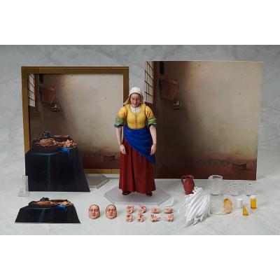 The Table Museum Figura Figma The Milkmaid by Vermeer 14 cm