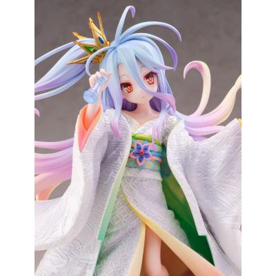 No Game no Life Estatua PVC 1/7 Shiro -Shiromuku- 23 cm