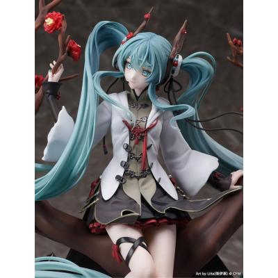 Vocaloid Estatua PVC 1/7 Hatsune Miku 2022 Chinese New Year Ver. 30 cm