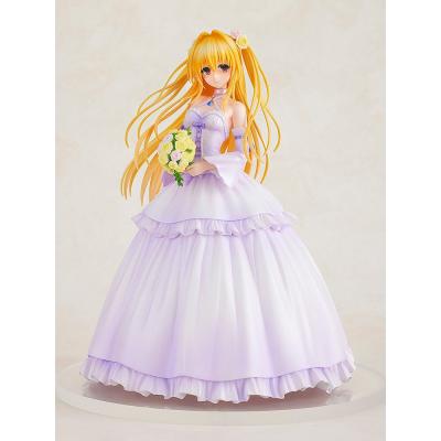 To Love-Ru Darkness Estatua PVC 1/7 Golden Darkness Wedding Dress Ver. 23 cm