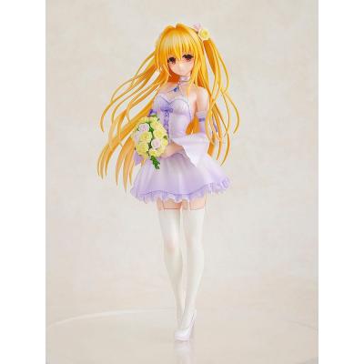 To Love-Ru Darkness Estatua PVC 1/7 Golden Darkness Wedding Dress Ver. 23 cm