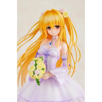 To Love-Ru Darkness Estatua PVC 1/7 Golden Darkness Wedding Dress Ver. 23 cm